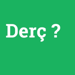 Derç