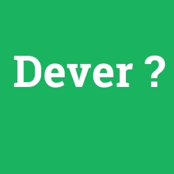Dever
