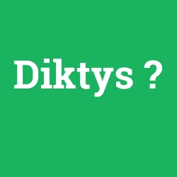 Diktys