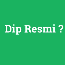 Dip Resmi foto galeri