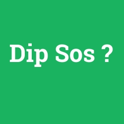 Dip Sos