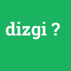 dizgi