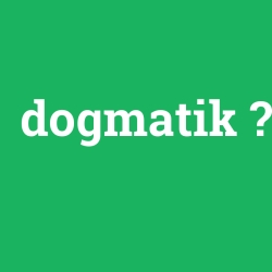 dogmatik