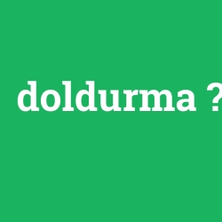 doldurma