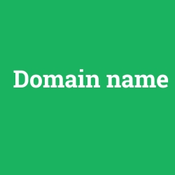 DOMAIN NAME foto galeri