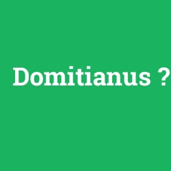 Domitianus foto galeri