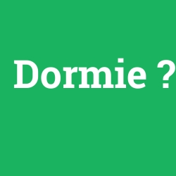 Dormie