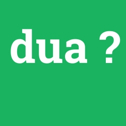 dua