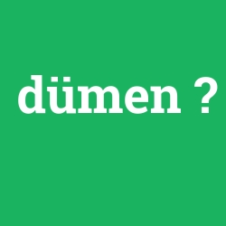 dümen