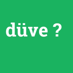 düve