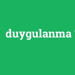 duygulanma