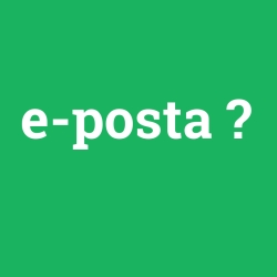 e-posta foto galeri