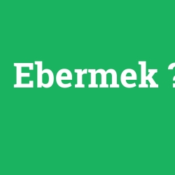 Ebermek
