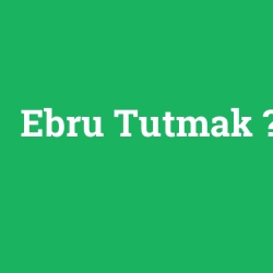 Ebru Tutmak foto galeri
