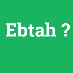 Ebtah