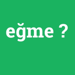 eğme
