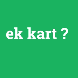 ek kart foto galeri