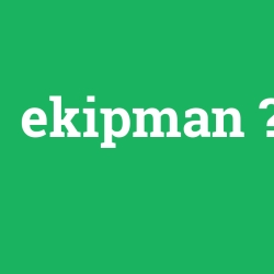ekipman