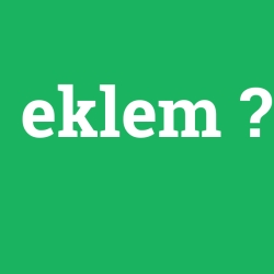 eklem