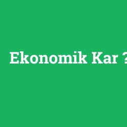 Ekonomik Kar foto galeri