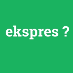 ekspres