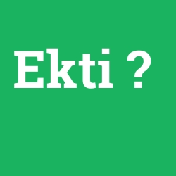 Ekti