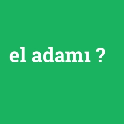 el adamı