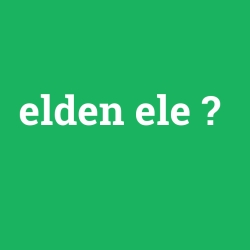elden ele