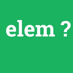 elem