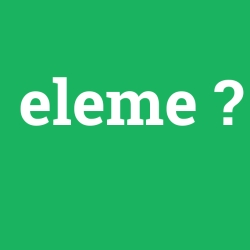 eleme