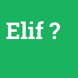 Elif