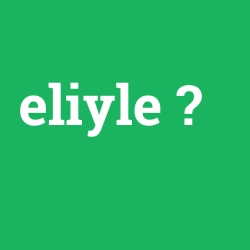 eliyle