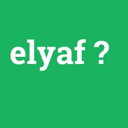elyaf