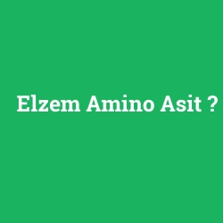 Elzem Amino Asit