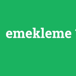 emekleme