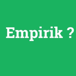 Empirik