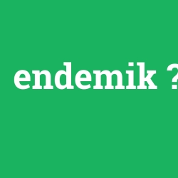 endemik foto galeri