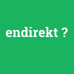 endirekt