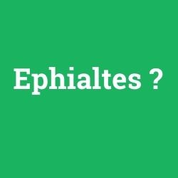 Ephialtes