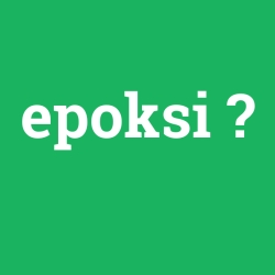 epoksi foto galeri