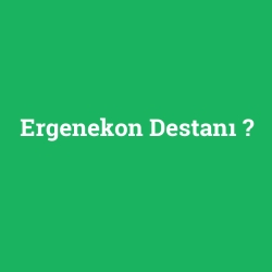 Ergenekon Destanı foto galeri