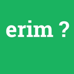 erim