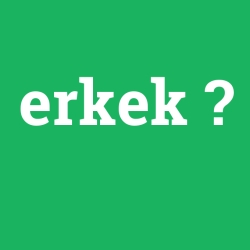 erkek