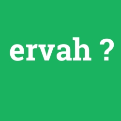 ervah