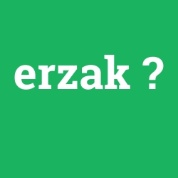 erzak