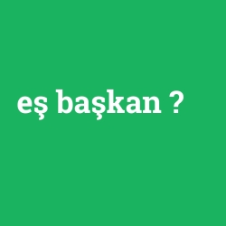 eş başkan