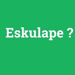 Eskulape