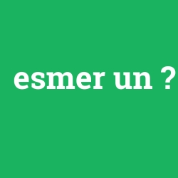 esmer un