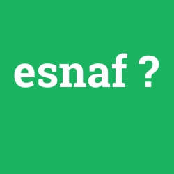 esnaf