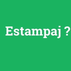 Estampaj
